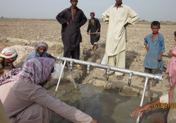 Trinkwasserstelle Pakistan