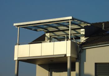 nachträgliche Balkonüberdachung